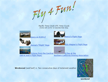 Tablet Screenshot of fly4fun.com