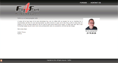 Desktop Screenshot of fly4fun.dk