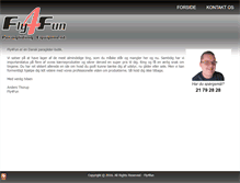 Tablet Screenshot of fly4fun.dk